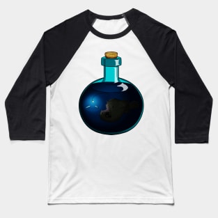 Anglerfish Bottle Baseball T-Shirt